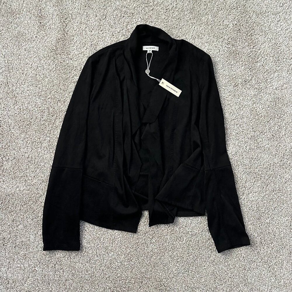 NEW max studio suede jacket 🤍 xs